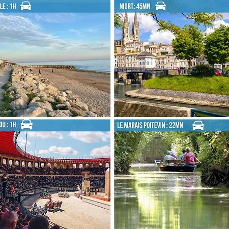 La Palmeraie -wifi Fibre- Centre -property Nm Dom wakacyjny Fontenay-le-Comte