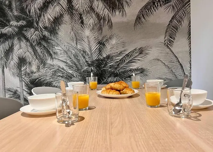 La Palmeraie -wifi Fibre- Centre -property Nm Casa de Férias *