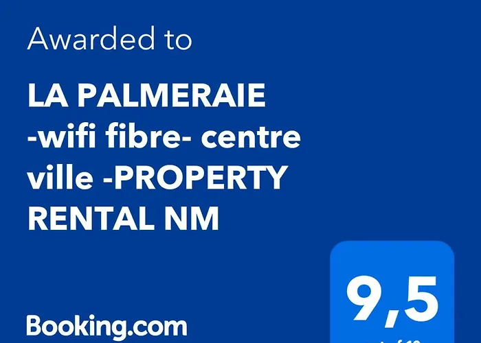 La Palmeraie -wifi Fibre- Centre -property Nm Fontenay-le-Comte